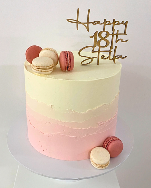 Ombre Cake