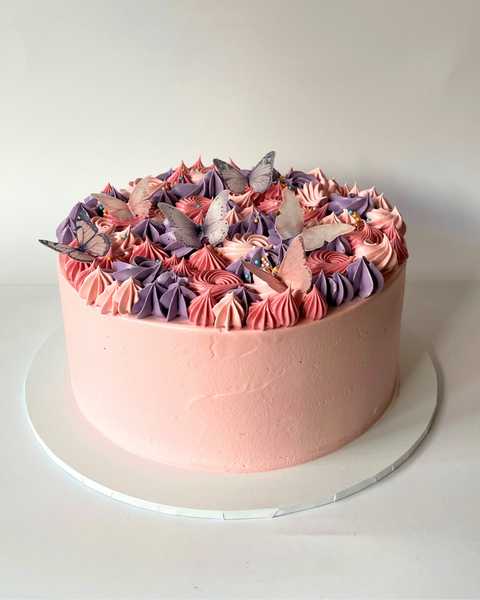 Colourful Swirl Cake