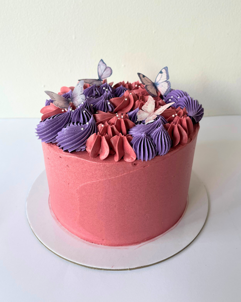 Colourful Swirl Cake