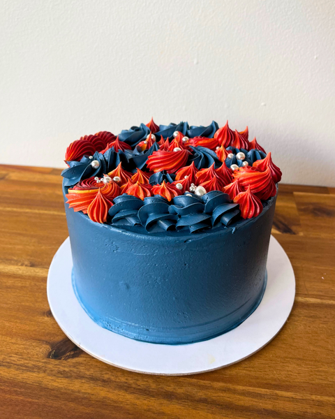 Colourful Swirl Cake