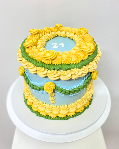 Vintage Detail Round