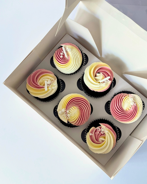 Plain Swirl Cupcakes