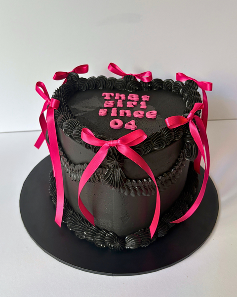 Halloween Vintage Bow Heart