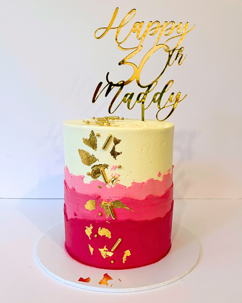 Ombre Cake