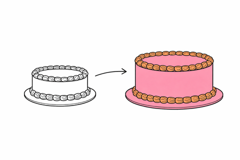 Cake colour